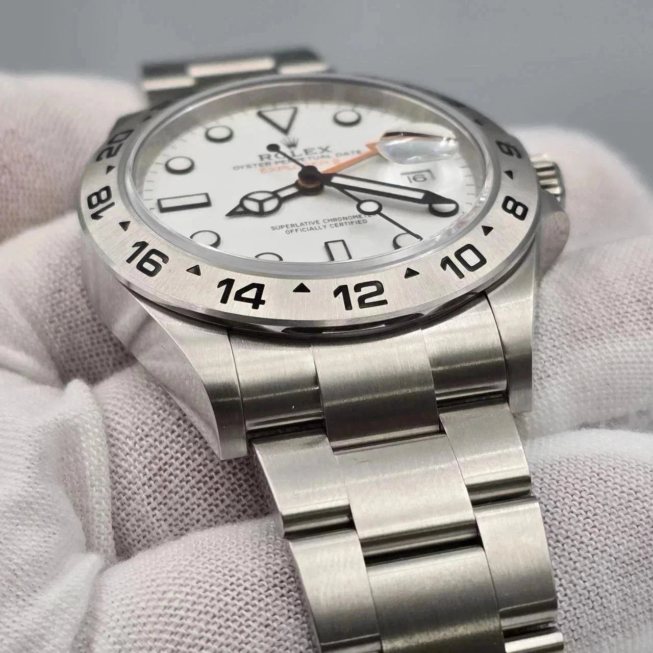 NEW 2025 Rolex Explorer II 42mm 226570 Stainless Steel White Polar Dial UNWORN