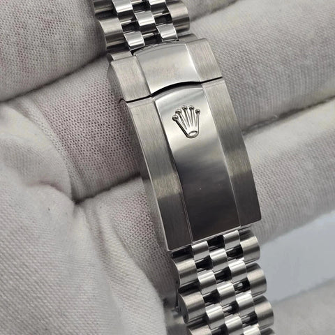 NEW 2026 Rolex Datejust 41mm 126334 Steel Jubilee Gray Wimbledon Dial UNWORN