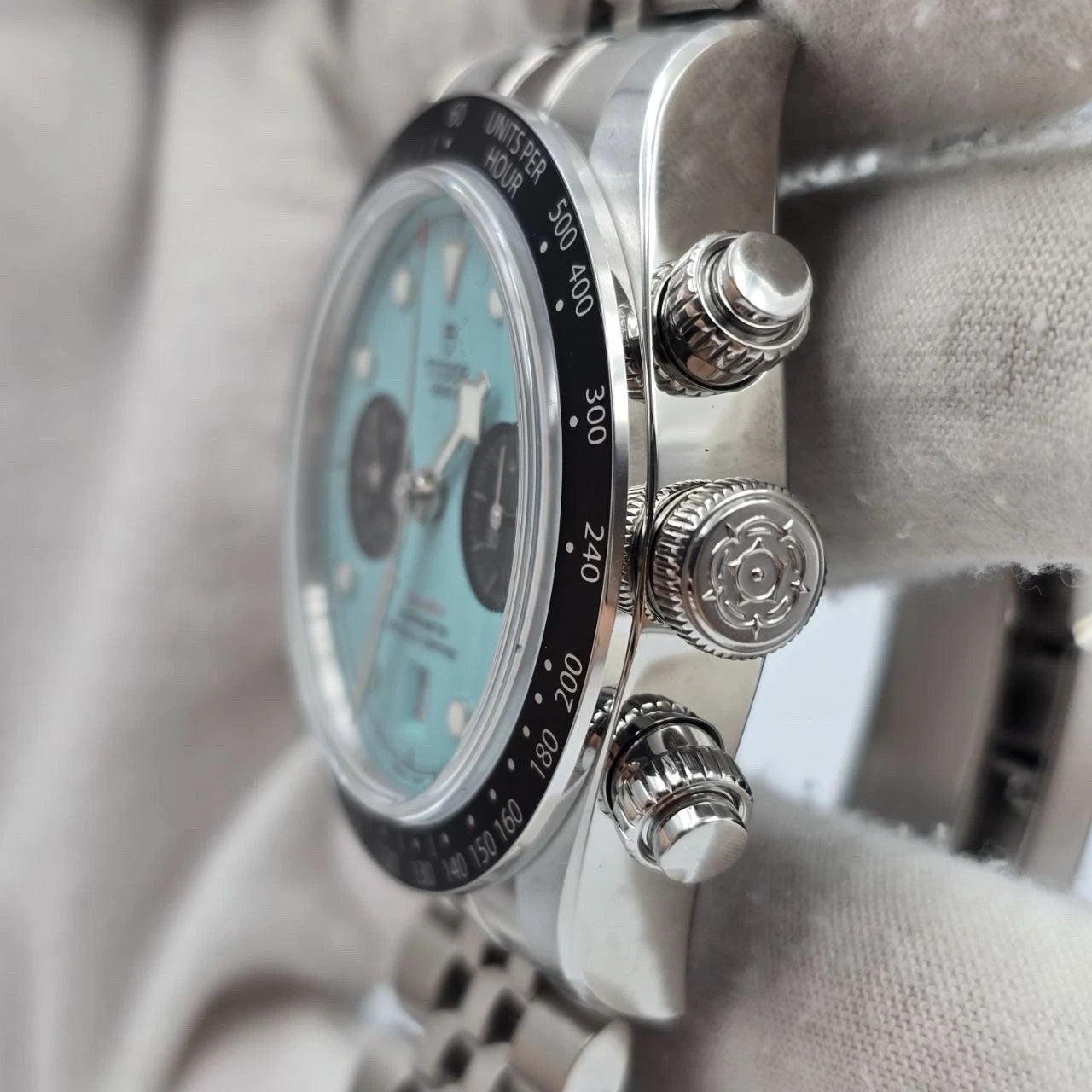Tudor Black Bay Chronograph 79360N Flamingo Turquoise