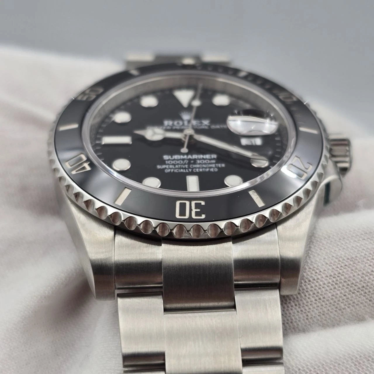 PAPERS 2024 Rolex Submariner Date 41mm Black Ceramic 126610LN Watch BOX