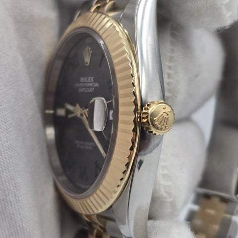 PAPERS 2024 Rolex Datejust 41mm Two Tone Wimbledon Dial Jubilee 126333 BOX