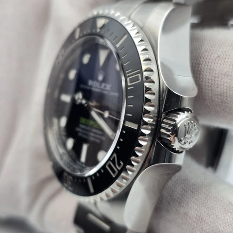PAPERS 2025 Rolex Sea-Dweller Deepsea James Cameron Blue 136660 44mm Watch BOX
