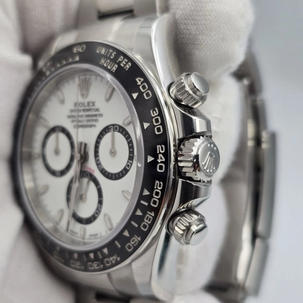 MINT 2024 PAPERS Rolex Cosmograph Daytona 40mm 126500LN White Panda Dial BOX