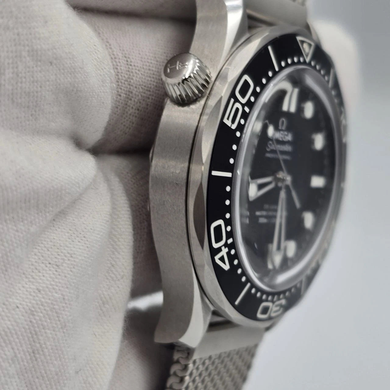 NEW 2025 Omega Seamaster 300M 210.30.42.20.01.010 Black Milanese 42mm Watch