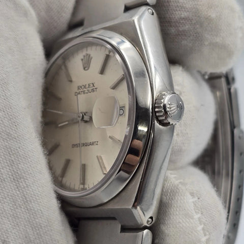Rolex Datejust Oysterquartz 17000 Stainless Steel Quartz 36mm Watch