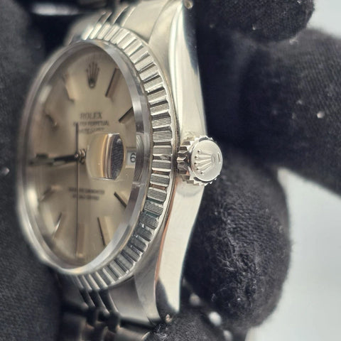 2024 RSC Rolex Datejust Stainless Steel Silver 36mm Automatic Men’s Watch 16030
