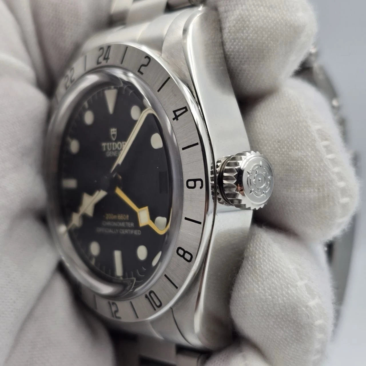 PAPERS 2024 Tudor Black Bay Pro 39MM Black Dial Stainless Steel Watch BOX 79470