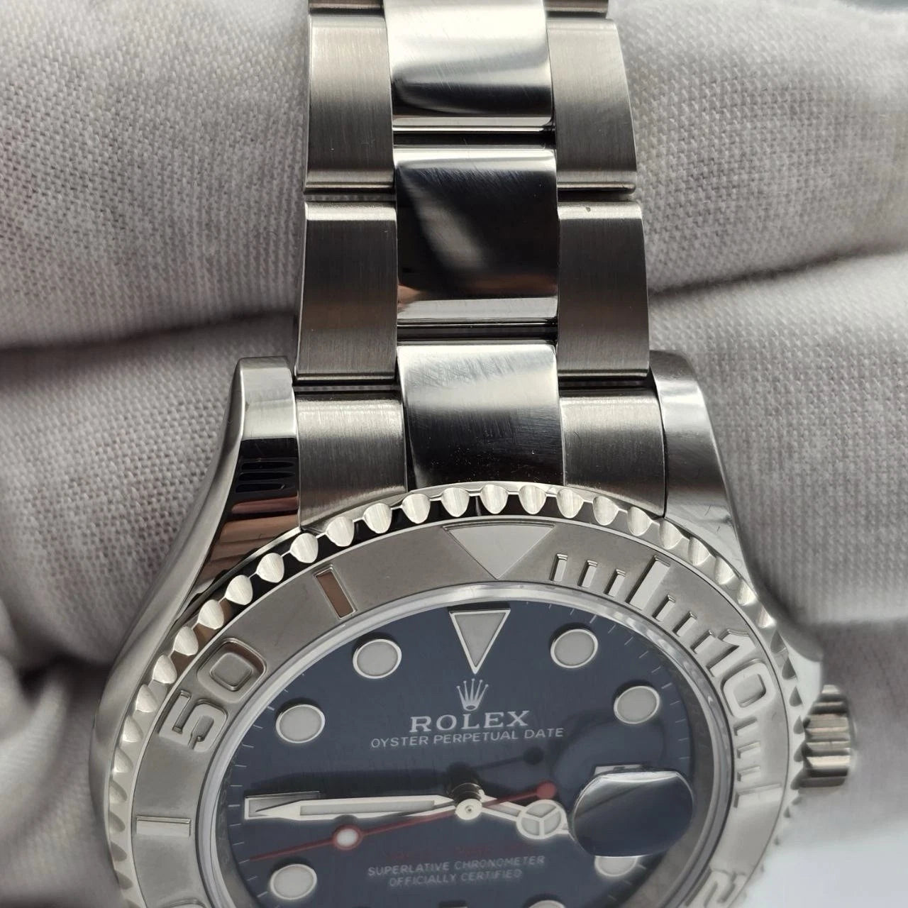 PAPERS 2024 Rolex Yacht-Master 40mm “Captain America” Blue Dial 126622 BOX