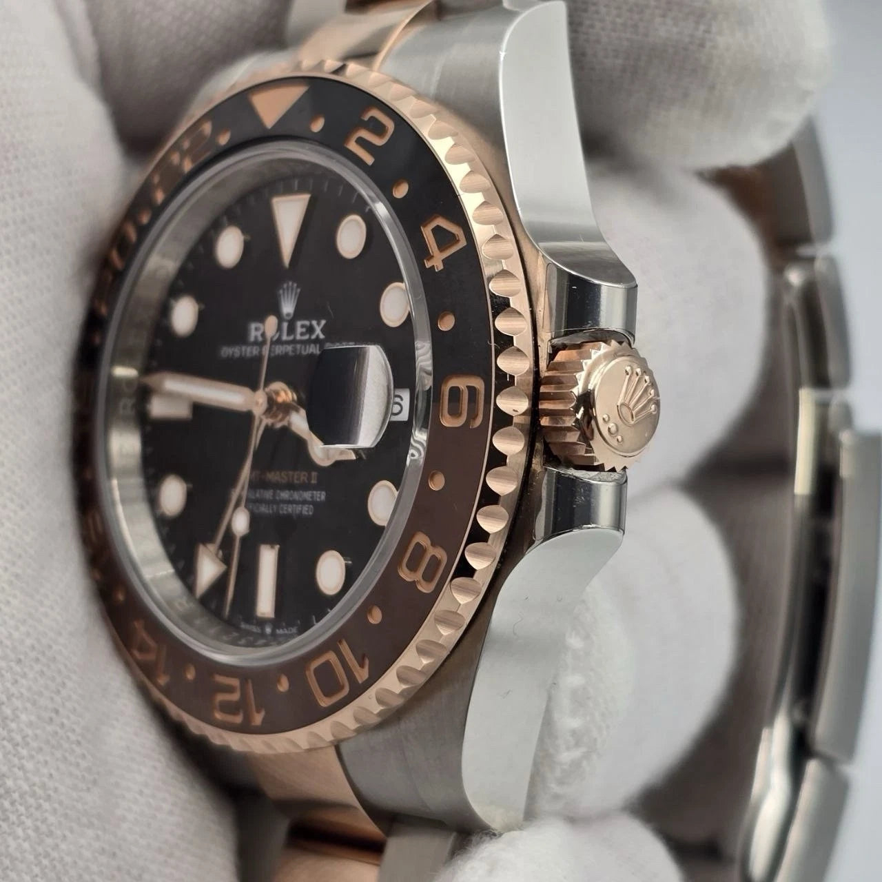 NEW 2025 Rolex GMT-Master II “Rootbeer” 40mm 126711CHNR Two-Tone Rose Gold