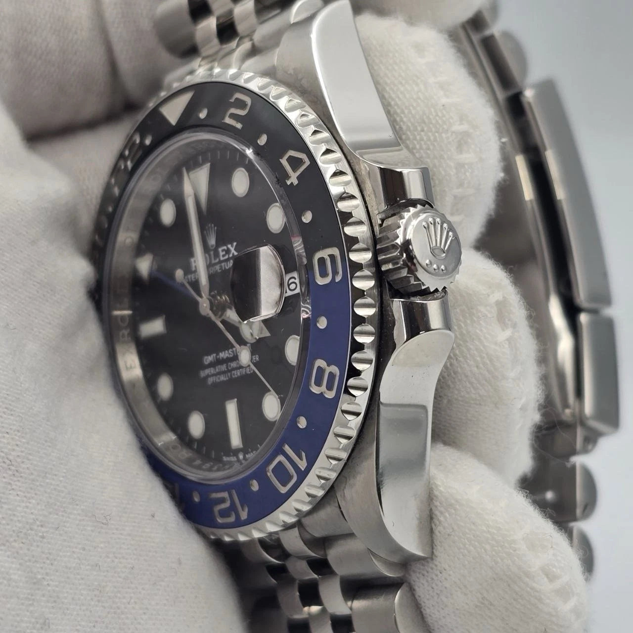 MINT 2021 PAPERS Rolex GMT-Master II 126710BLNR Batgirl Jubilee 40mm Watch BOX