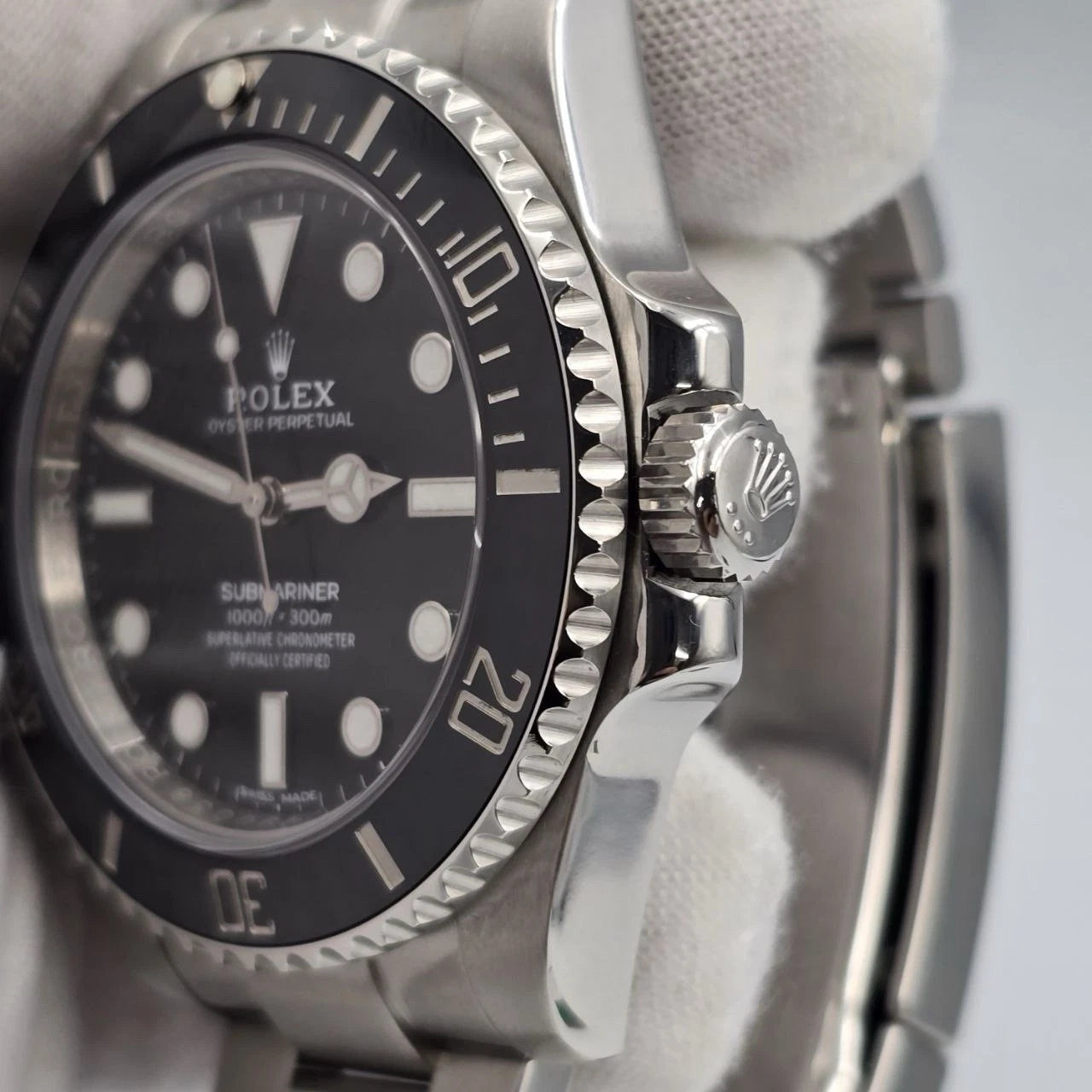 MINT 2019 PAPERS Rolex Submariner No-Date 114060 Black Ceramic 40mm Watch BOX