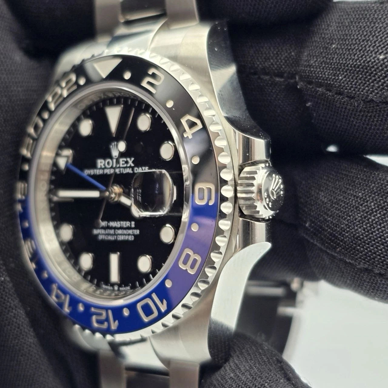NEW 2025 Rolex GMT-Master II 126710BLNR Batman Oyster 40mm Watch UNWORN