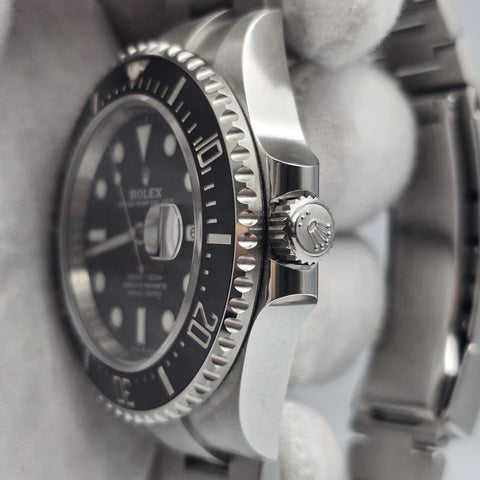2019 MINT PAPERS Rolex Sea-Dweller Black Red Letters 43mm MK2 126600 BOX