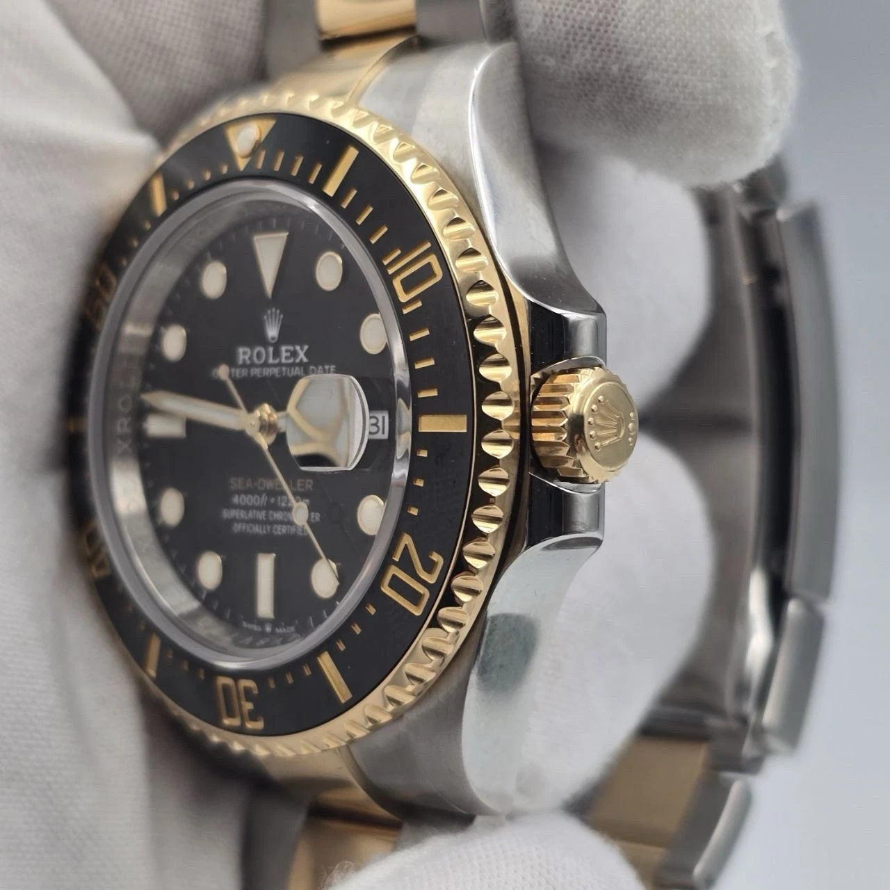 PAPERS 2024 Rolex Sea-Dweller 43mm 126603 Two-Tone Black Dial BOX