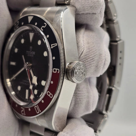 2021 Tudor Black Bay GMT Pepsi Men’s Automatic Steel 41mm Watch 79830RB B+P