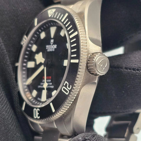 PAPERS 2022 Tudor Pelagos 39mm Titanium Black Dial Automatic Watch 25407N BOX