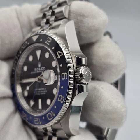 PAPERS 2025 Rolex GMT-Master II BATGIRL Steel JUBILEE 40mm 126710BLNR BOX