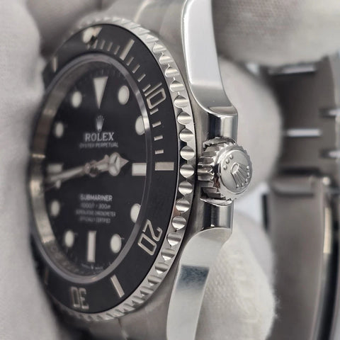 PAPERS 2022 Rolex Submariner No Date Ceramic Steel 41mm 124060 BOX