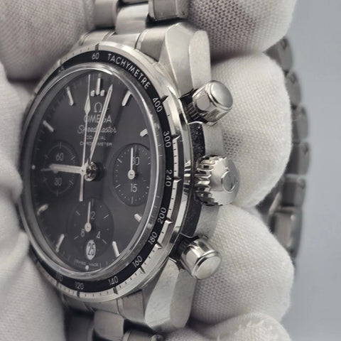 PAPERS 2020 Omega Speedmaster 38mm Grey Dial Watch 324.30.38.50.06.001 BOX