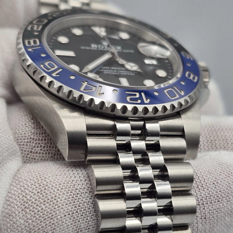 PAPERS 2023 Rolex GMT-Master II BATGIRL Steel JUBILEE 40mm 126710BLNR BOX