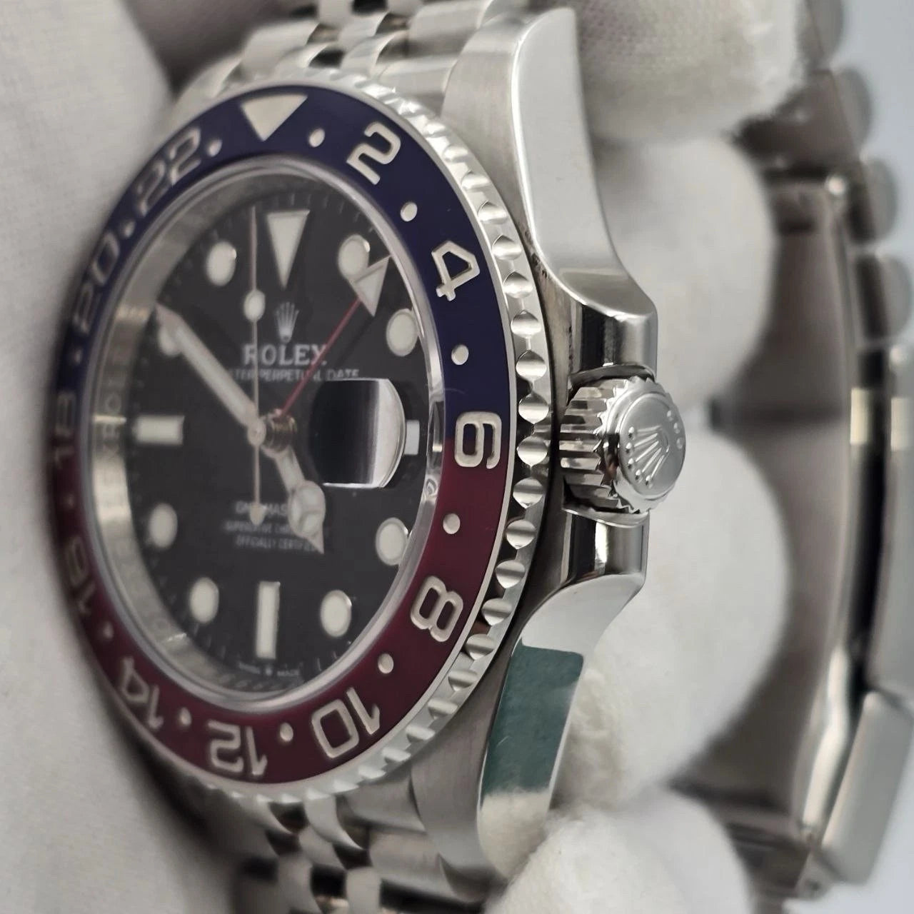 MINT PAPERS 2019 Rolex GMT Master Pepsi Red Blue Jubilee 126710BLRO Watch BOX