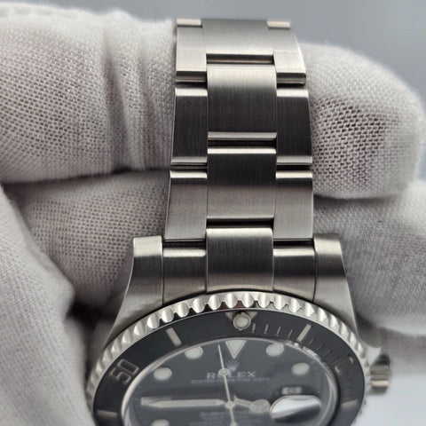 PAPERS 2017 Rolex Submariner Date 116610LN Steel Black Ceramic 40mm Watch BOX