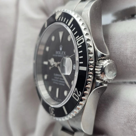 2005 Rolex Submariner Date 16610 Black Dial Stainless Steel Oyster 40mm