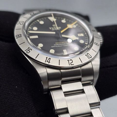 PAPERS 2023 Tudor Black Bay Pro 39MM Black Dial Stainless Steel Watch BOX 79470