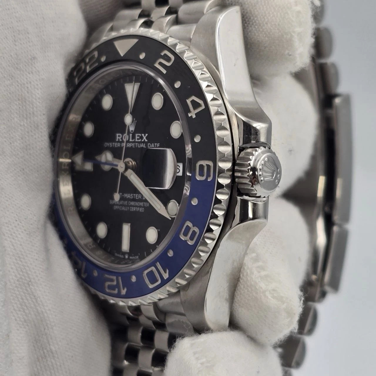 2022 PAPERS Rolex GMT-Master II 126710BLNR Batgirl Jubilee 40mm Watch BOX