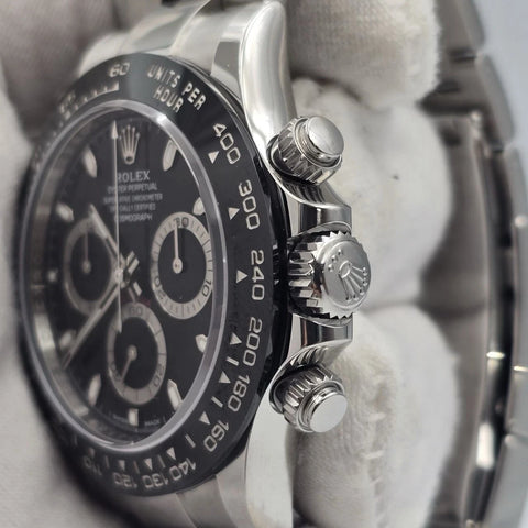 MINT 2023 PAPERS Rolex Daytona 116500LN Black Ceramic 40mm Steel Watch BOX