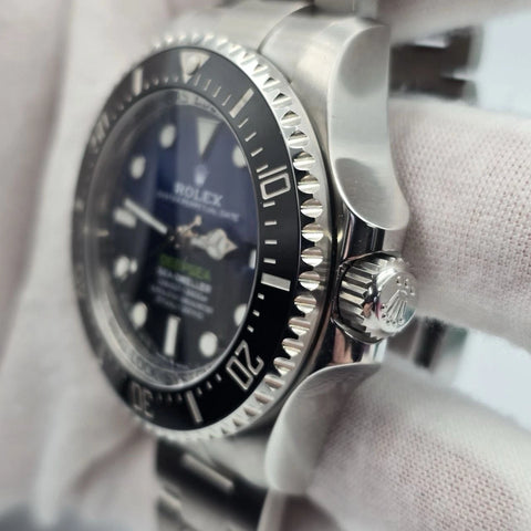 PAPERS 2019 Rolex Sea-Dweller Deepsea James Cameron Blue 126660 44mm Watch BOX