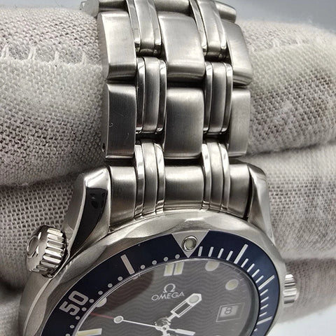 Mens Omega Seamaster Professional Chronometer Blue Dial 36MM Watch 2551.80