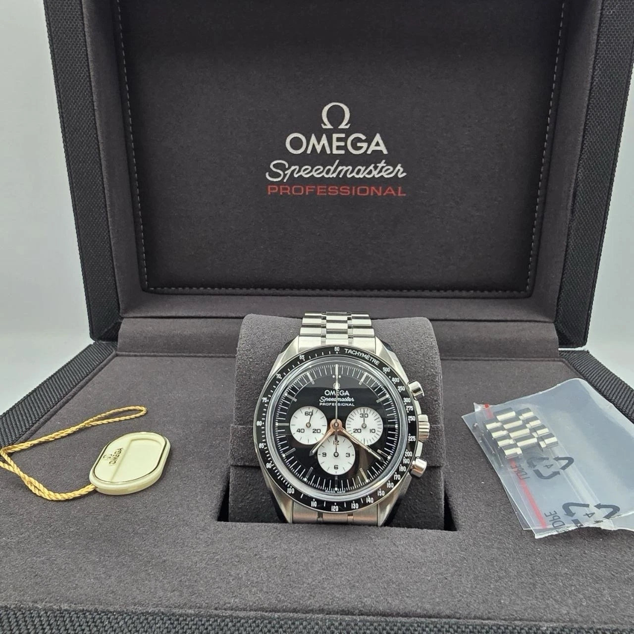 NEW 2026 Omega Speedmaster Moonwatch 42mm Reverse Panda 310.30.42.50.01.004