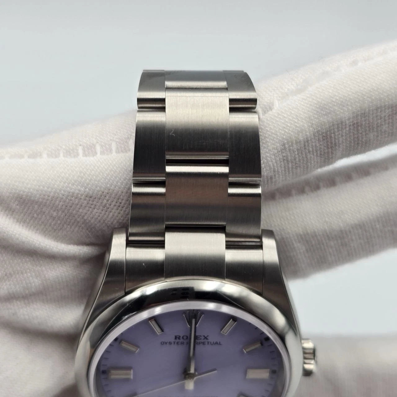 NEW 2026 Rolex Oyster Perpetual Lavender Dial Steel 36mm 126000 UNWORN
