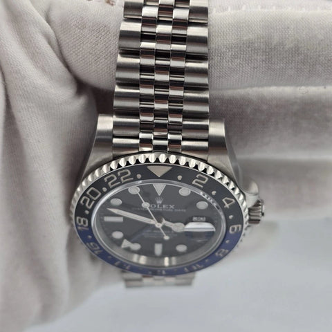 2022 PAPERS Rolex GMT-Master II 126710BLNR Batgirl Jubilee 40mm Watch BOX