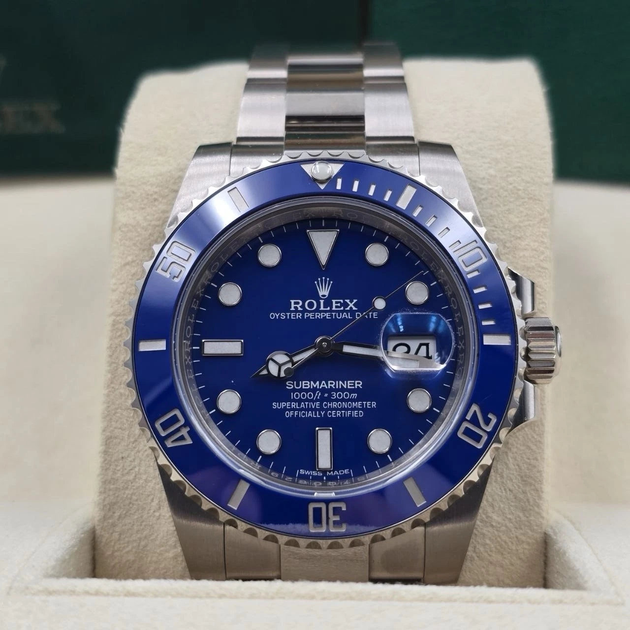 Rolex Submariner Smurf 116619LB 2