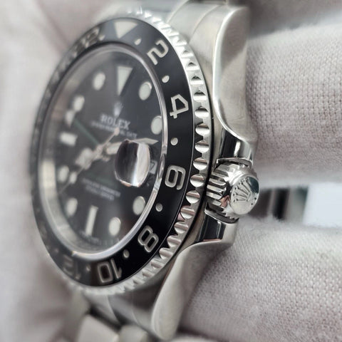 2016 Rolex GMT Master II 116710LN Stainless Steel Ceramic Black 40mm Watch