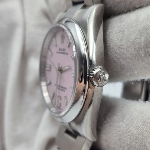 Rolex Oyster Perpetual 126000 Candy Pink Dial