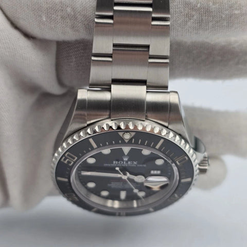 2020 PAPERS Rolex Sea-Dweller Black Red Letters Stainless Steel 43mm 126600 BOX