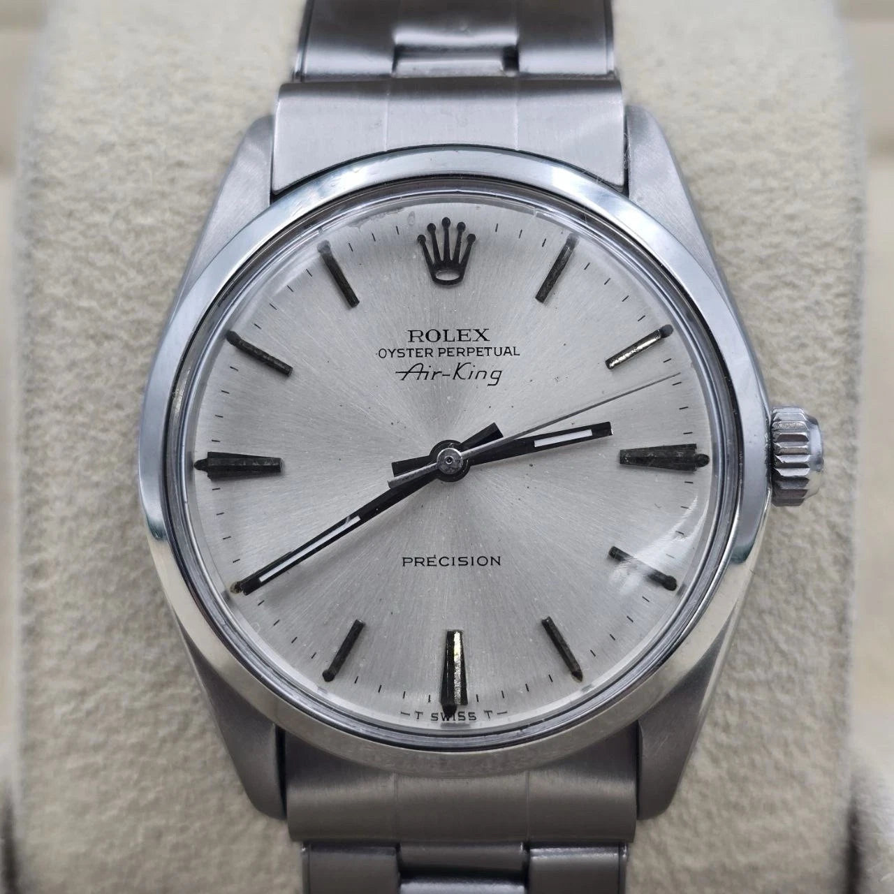 Rolex Air King Precision 5500 Steel Oyster Automatic 34mm Watch
