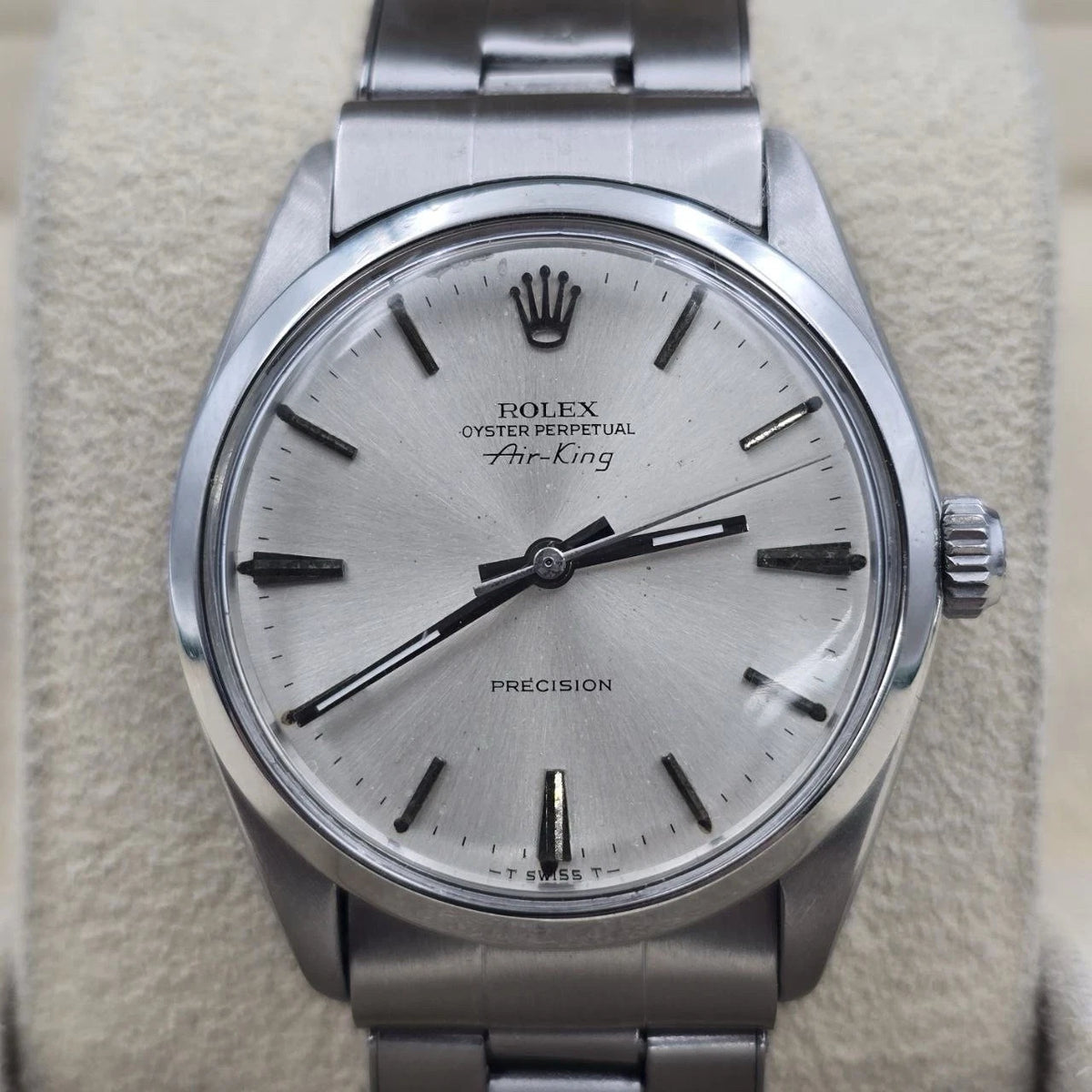 Rolex Air King Precision 5500 Steel Oyster Automatic 34mm Watch
