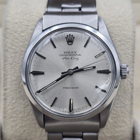 Rolex Air King Precision 5500 Steel Oyster Automatic 34mm Watch