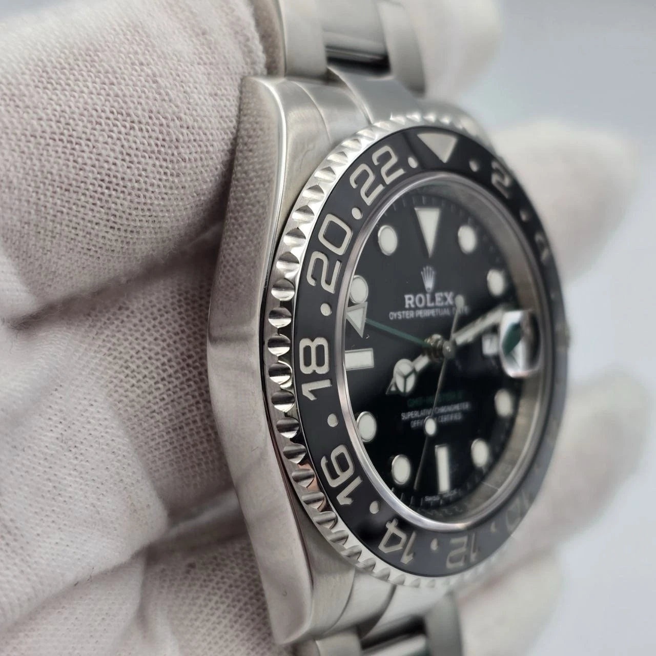 2016 Rolex GMT Master II 116710LN Stainless Steel Ceramic Black 40mm Watch