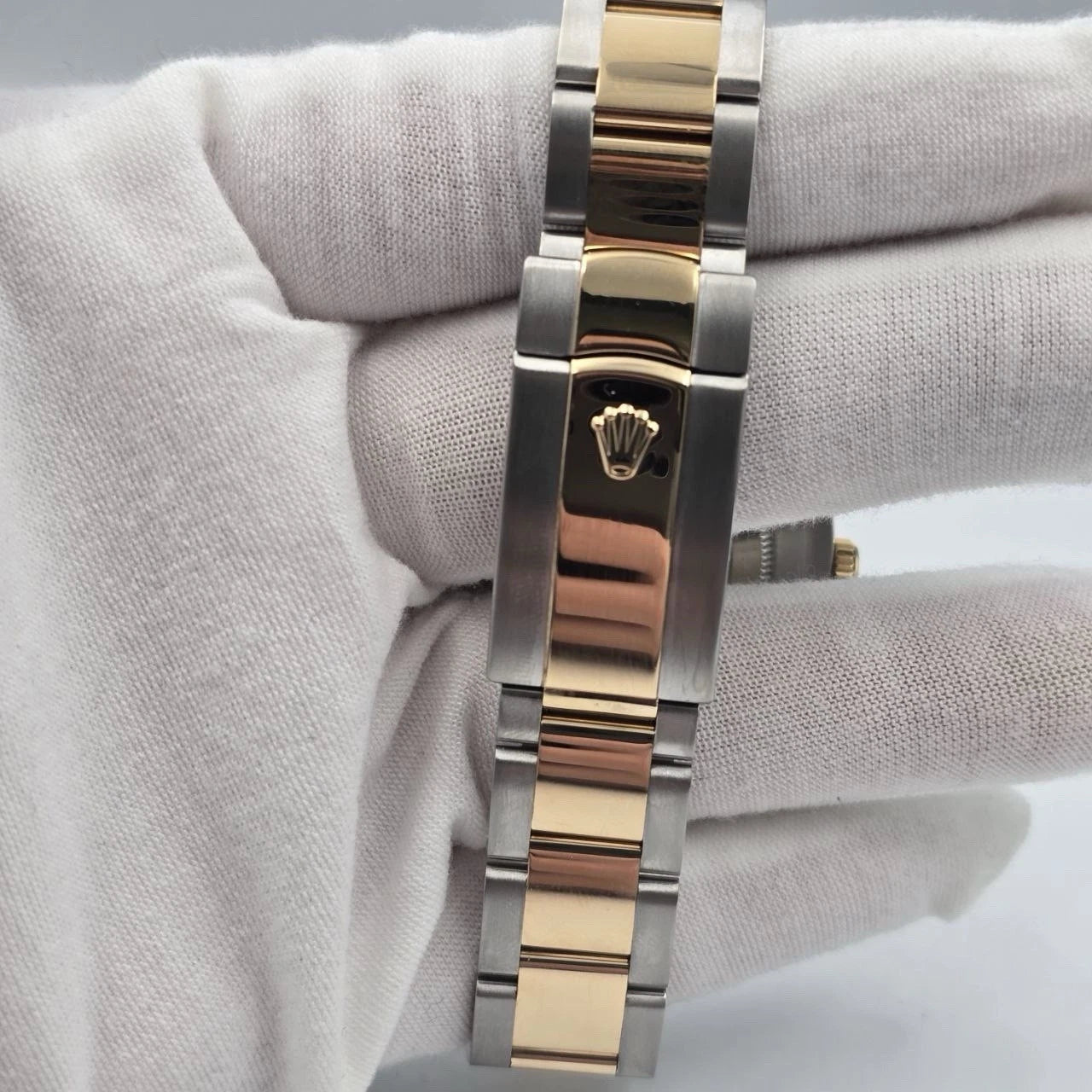 2010 PAPERS Rolex Datejust II 41mm 116333 Two Tone 18K Gold Champagne Dial BOX