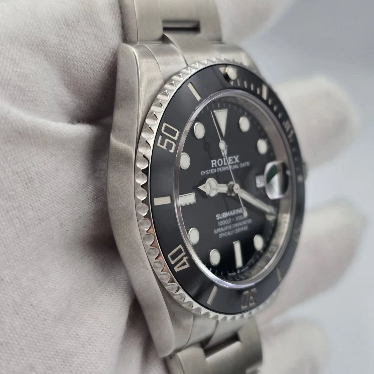 PAPERS 2024 Rolex Submariner Date 41mm Black Ceramic 126610LN Watch BOX