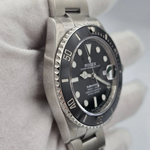PAPERS 2024 Rolex Submariner Date 41mm Black Ceramic 126610LN Watch BOX