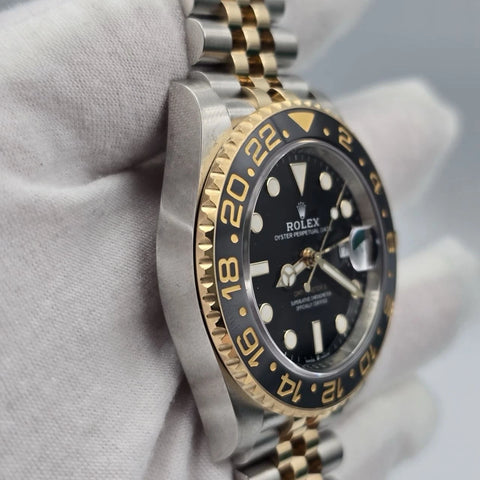 PAPERS 2025 Rolex GMT-Master II 40mm 126713GRNR Two-Tone Zombie Jubilee BOX