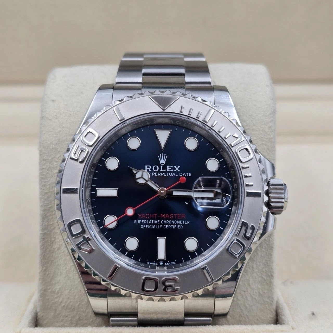 2022 PAPERS Rolex Yacht-Master 126622 Blue Dial "Captain America" 40mm BOX