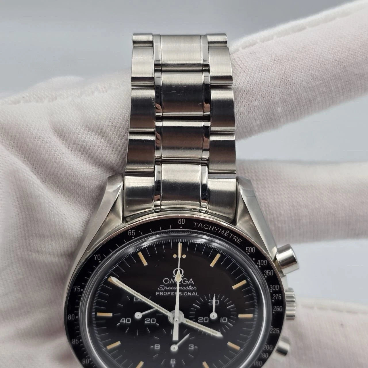 PAPERS Omega Speedmaster Moonwatch Professional 42mm Black Dial 3570.50
