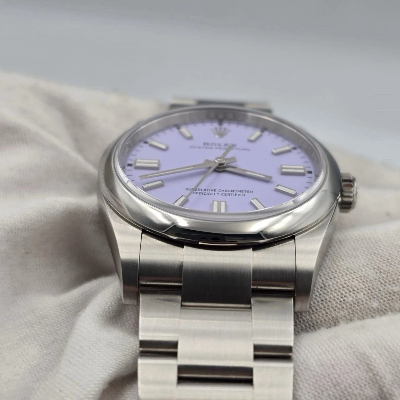 Rolex Oyster Perpetual 126000 Lavender 5
